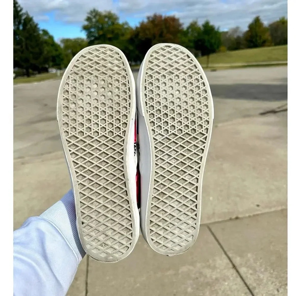 Custom Painted Vans Off The Wall Rick And Morty Slip On Sneakers‎ Women Size 10 - Picture 6 of 10